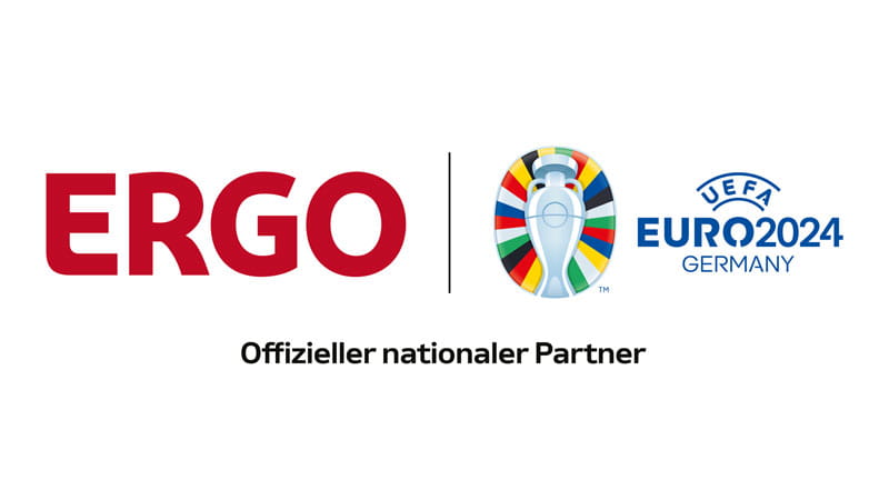 ERGO ist offizieller nationaler Partner der UEFA EURO 2024 in Deutschland
