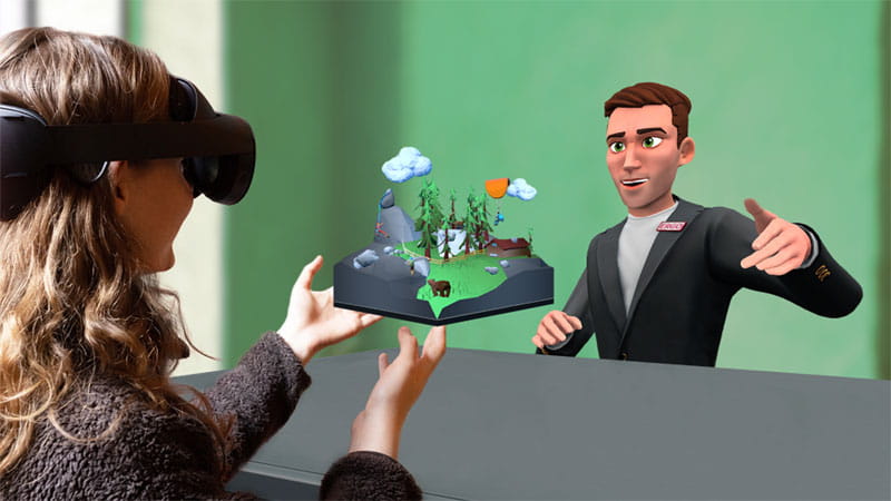 ERGO VR Experience - first insurance app for live advice in virtual space