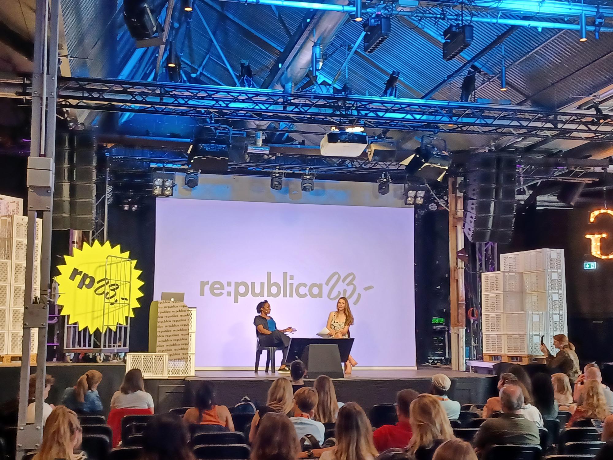 ERGO Session bei der re:publica 2023
