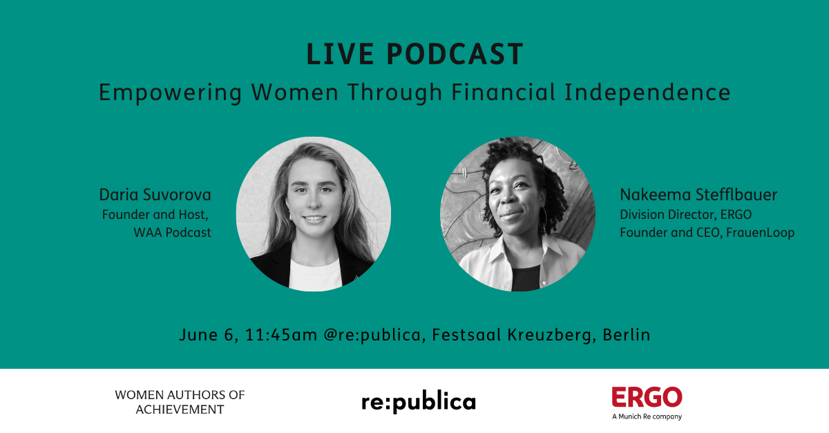 Live Podcast at RP23: Empowering Women Through Financial Independence